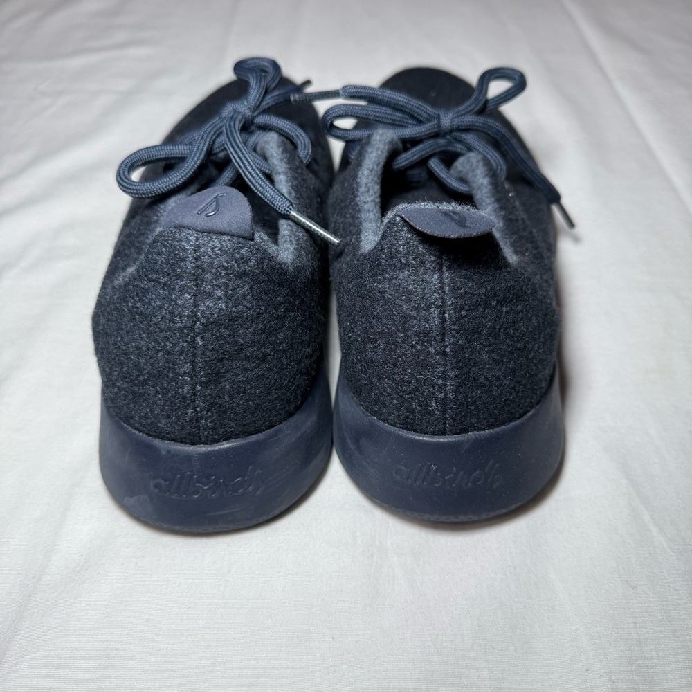 Allbirds Men’s WR Merino Wool Runners Size 10 Navy Blue Athletic Shoes Comfort - Picture 3 of 8